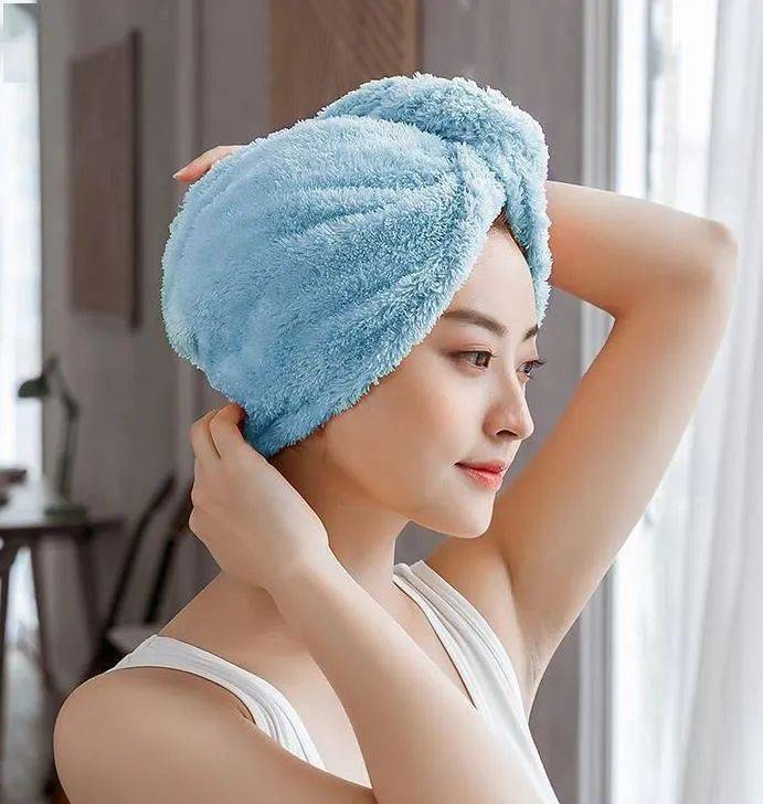 科技干发帽三分钟速干轻松告别湿哒哒！冰球突破豪华版手机版女生值得用的黑(图11)