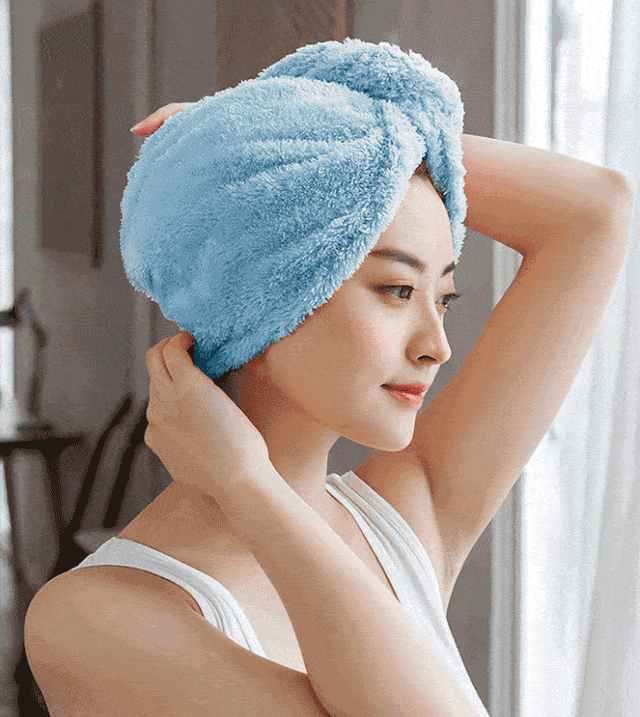 科技干发帽三分钟速干轻松告别湿哒哒！冰球突破豪华版手机版女生值得用的黑(图14)